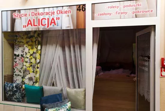 Alicja - Szycie i dekoracje okien